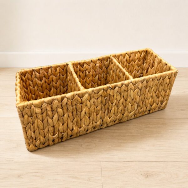 Water hyacinth utensil holder-02 Water hyacinth utensil holder