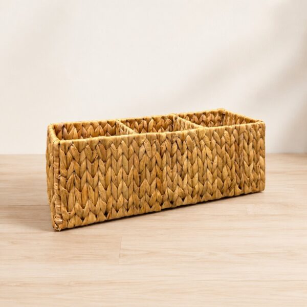 Water hyacinth utensil holder-03 Water hyacinth utensil holder