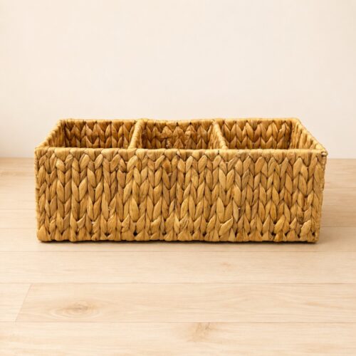 Water hyacinth utensil holder-04 Water hyacinth utensil holder