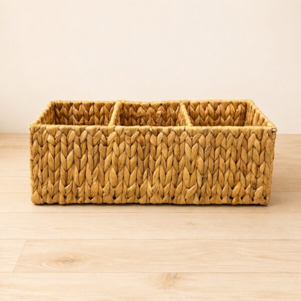 Water hyacinth utensil holder-04 Water hyacinth utensil holder