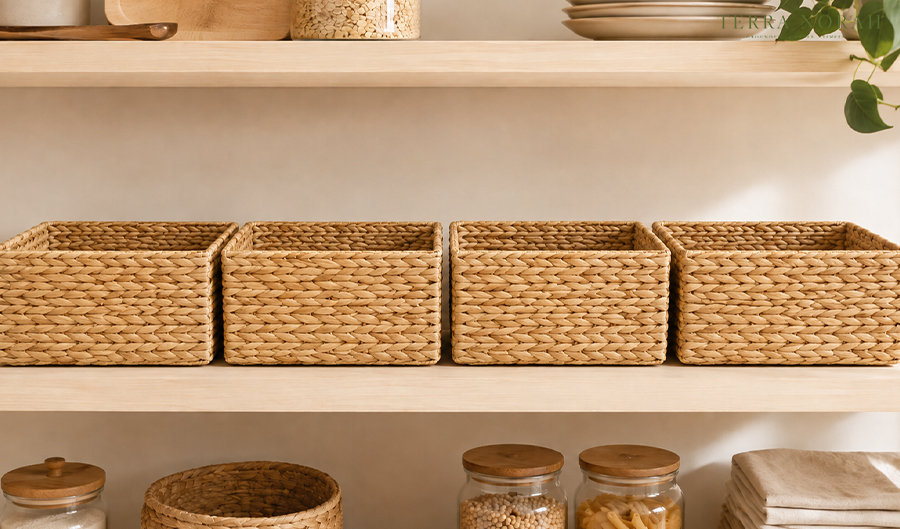 Pantry shelf organization