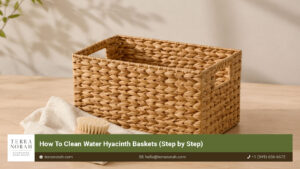 How To Clean Water Hyacinth Baskets (Step by Step)